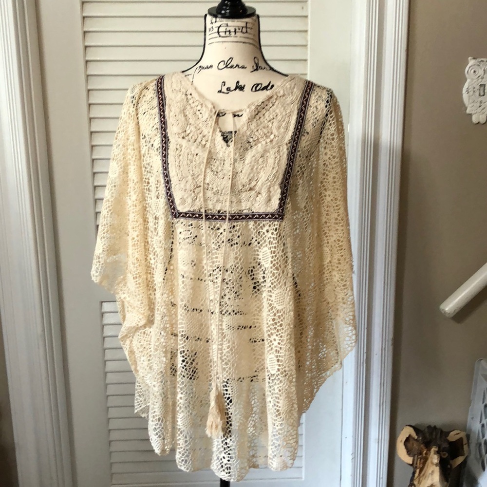 New boho inspired crochet top